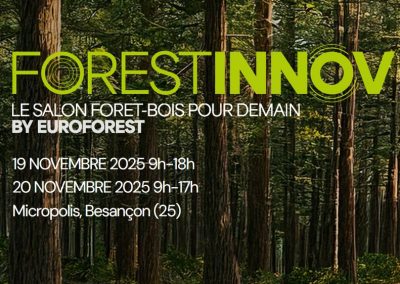 ELICIR expose à ForestInnov les 19 et 20 novembre 2025.